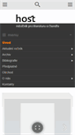 Mobile Screenshot of casopis.hostbrno.cz